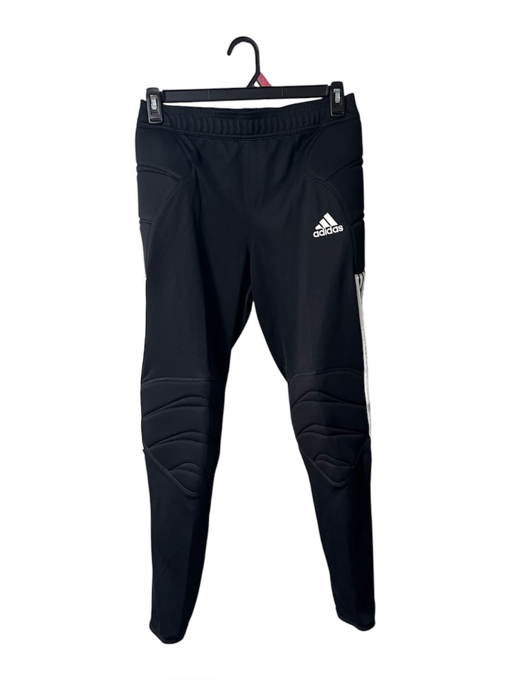 Adidas Black Padded Soccer Pants Size M